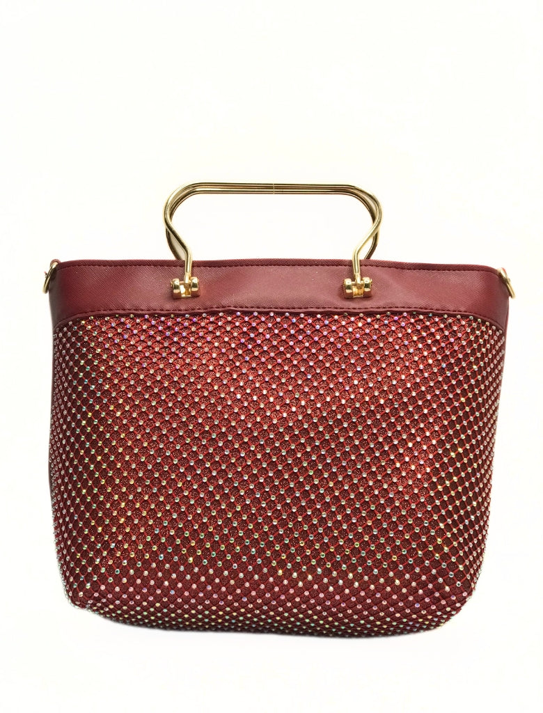 Rhinestone Pattern Hand Bag