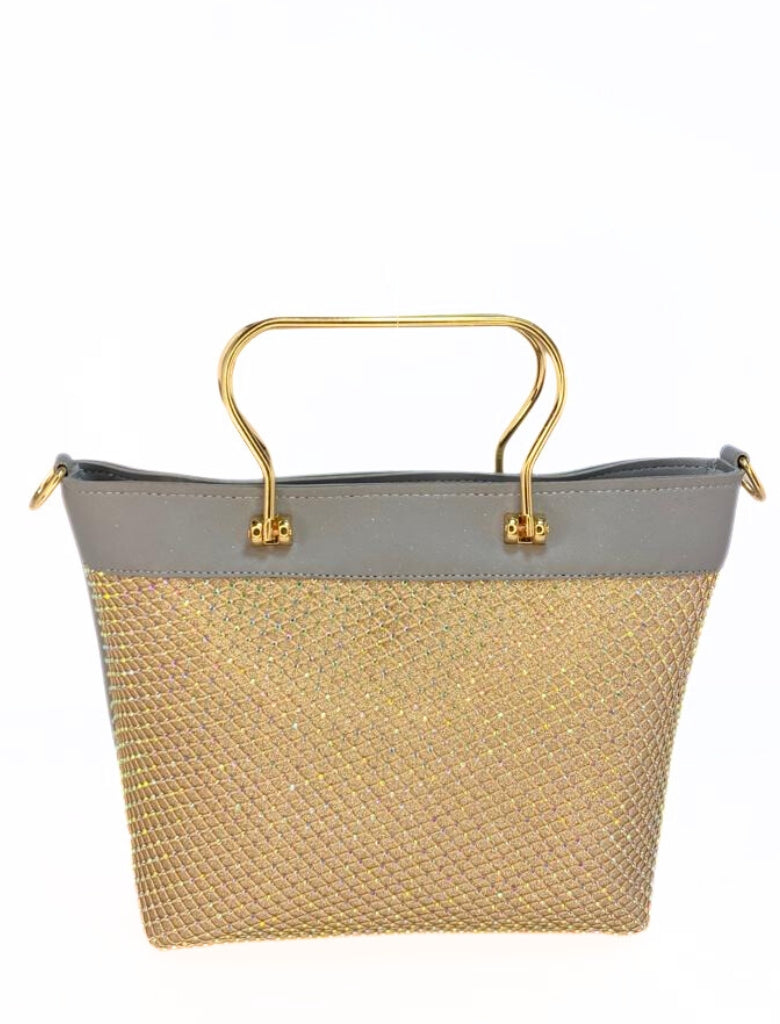 Rhinestone Pattern Hand Bag