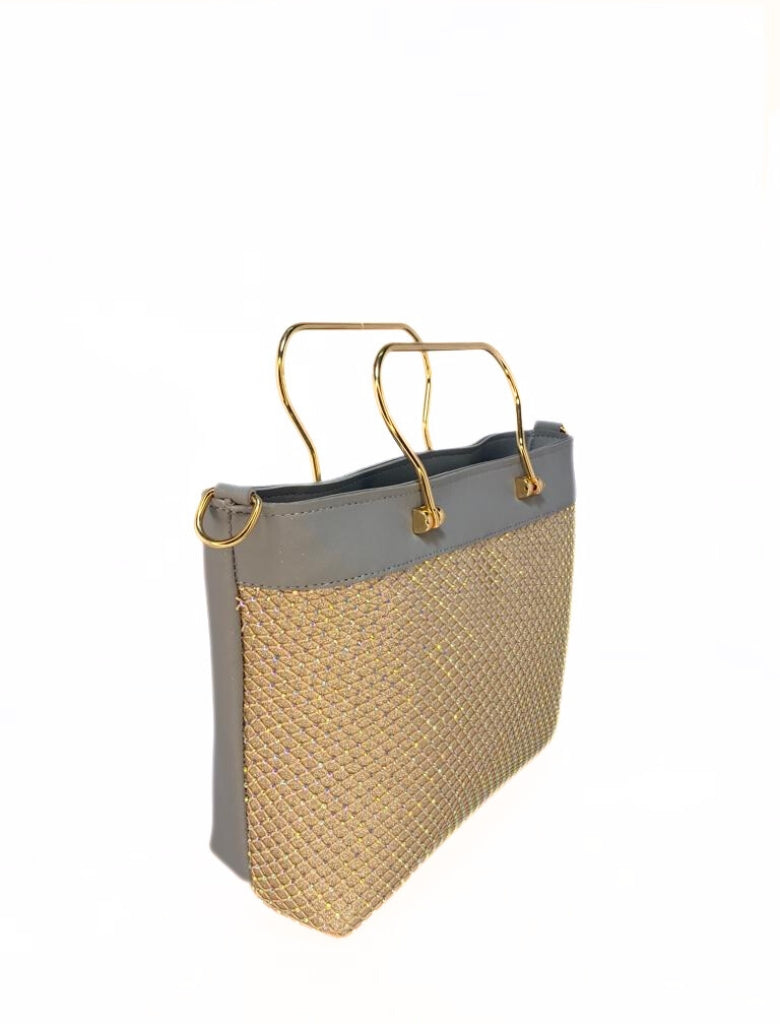 Rhinestone Pattern Hand Bag