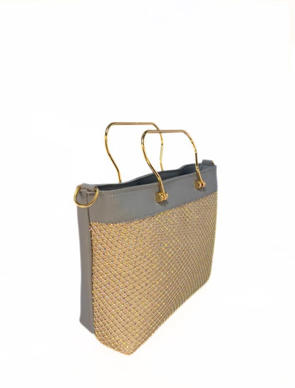 Rhinestone Pattern Hand Bag